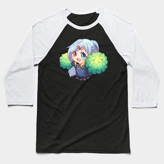 Kanade - Cube Community Baseball T-Shirt by Ivis_sans